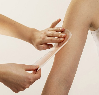 Full arm hair removal