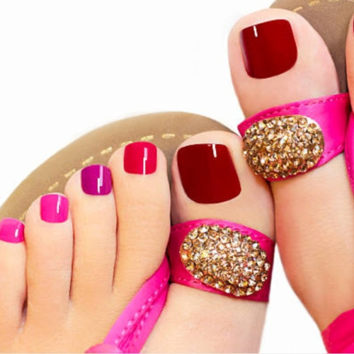Pedicure nails